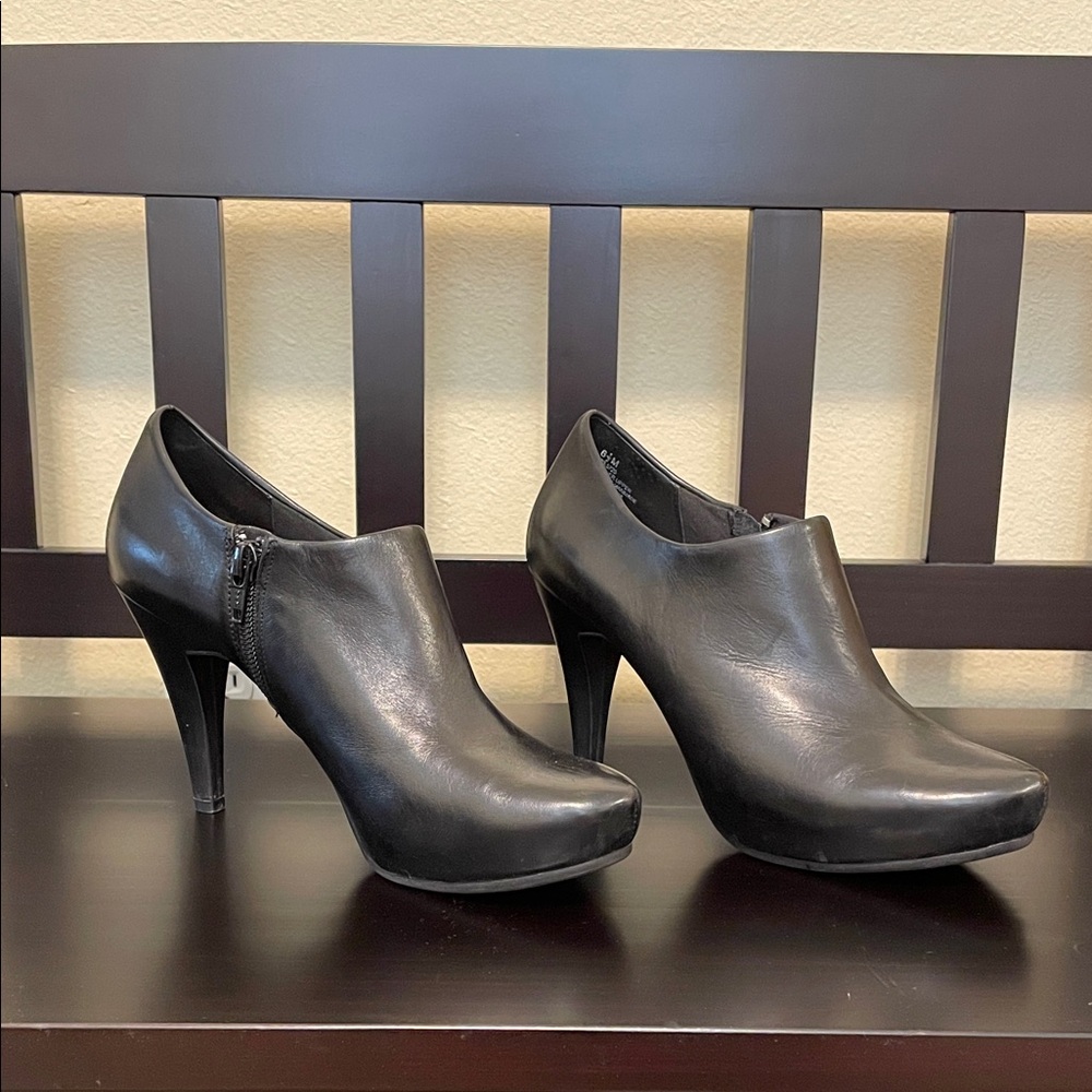 Worthington Black Heeled Boots